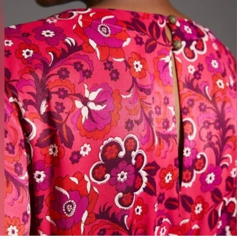 NEW Anthropologie Maeve Wrap Dress Pink Floral XS
NWT - Picture 3 of 9